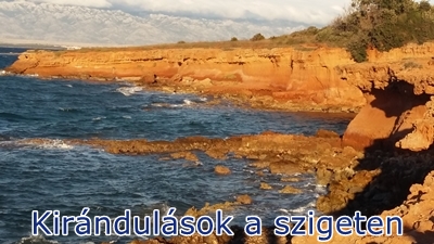 Kirándulások a szigeten